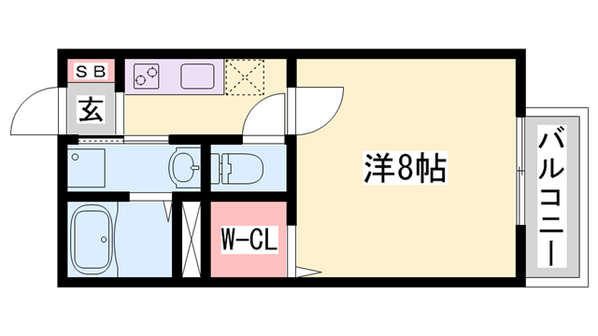 広野ゴルフ場前駅 徒歩5分 1階の物件間取画像